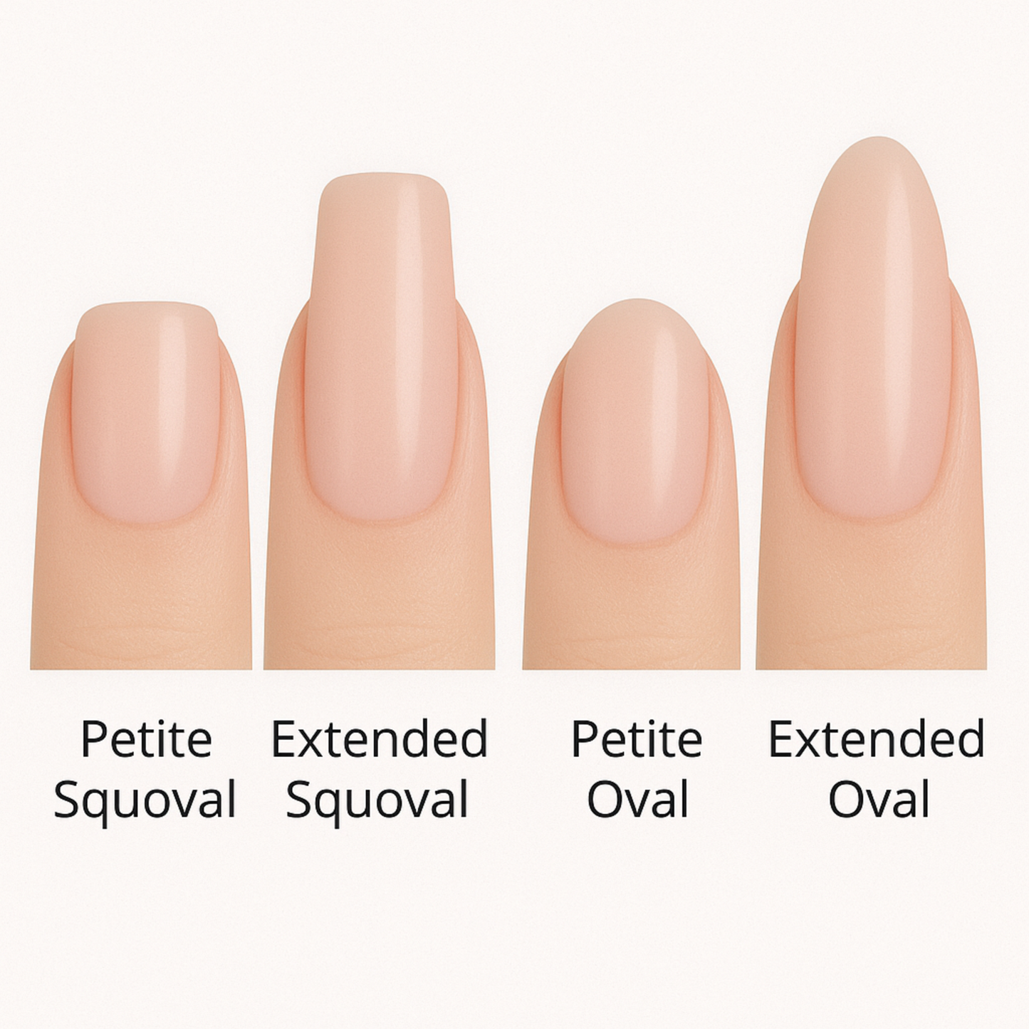 Blush Blossom Glam Handcrafted Nails